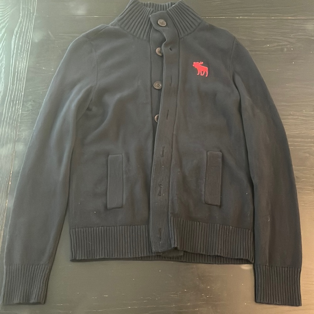 Abercrombie button down turtle neck sweater